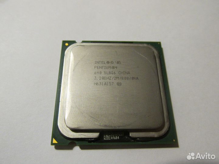 Процессор Pentium 4 640