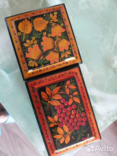 Шкатулка хохлома