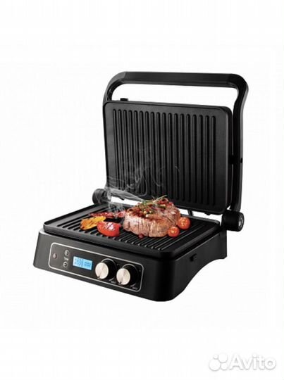 Электрогриль redmond новый