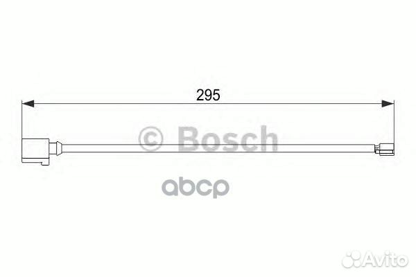 Датчик износа торм.колодок VW touareg 10- пер