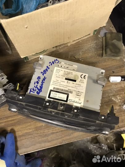 Магнитола Тойота Авенсис т27 с 2008 по 2013г/в