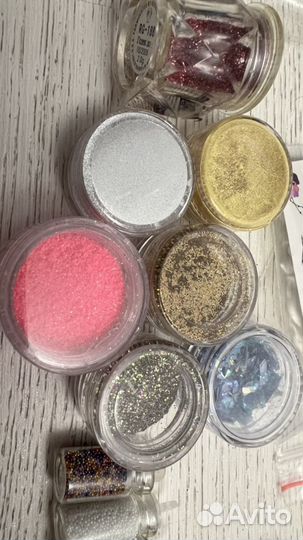 Лампа, Гель лаки и декор для ногтей бу и новое