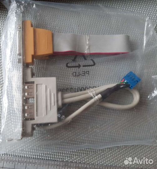 Шлейф 14G000012228 с usb2.0 com порт