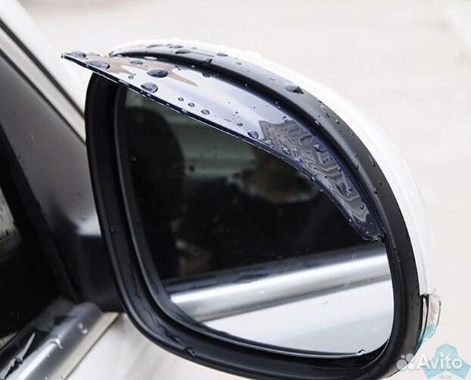 Спойлер зеркала верхний анти-дождь