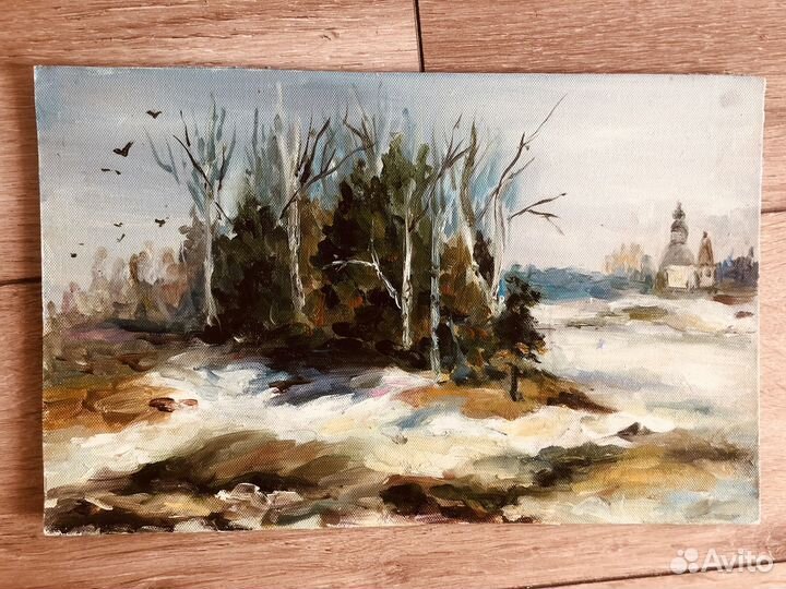 Картина Весна в Венивитино