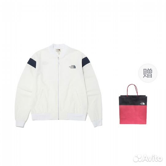 THE north face Jackets Men White+Shopping Bag (M)(31)