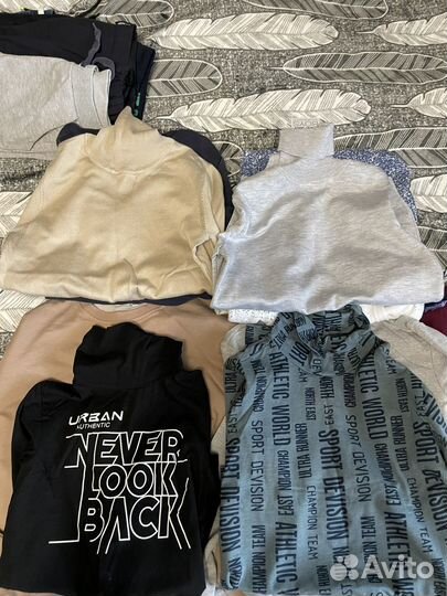 Вещи пакетом на мальчика 140 146