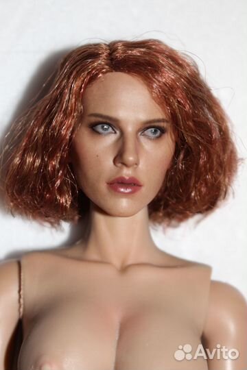 Black widow Hot toys на теле Verycool с кистями