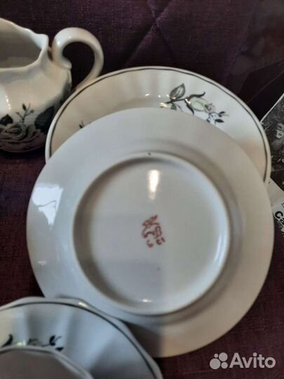 Сервиз чайный Вербилки фарфор