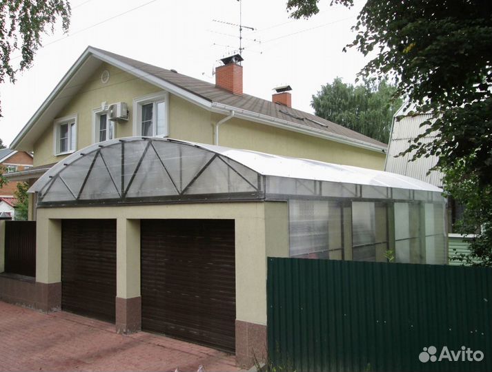 Гаражи из поликарбоната