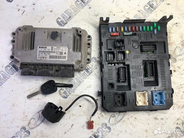 Комплект Эбу peugeot 307 рестайлинг