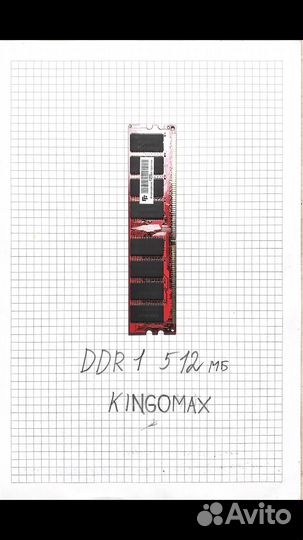Оперативная память ddr1 512 мб