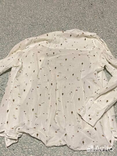 Рубашка zara для девлчки 164