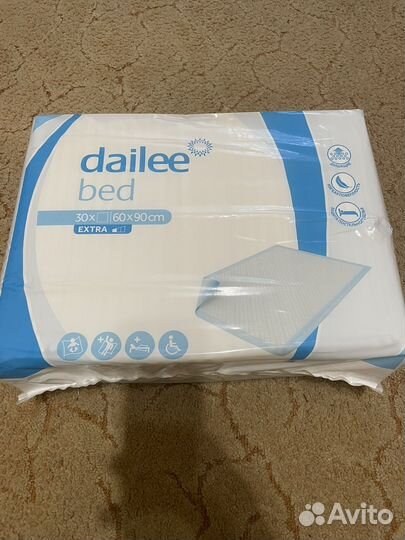 Пеленки одноразовые 60х90