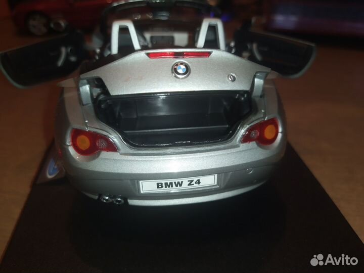 BMW Z4 Welly 1:18 и др