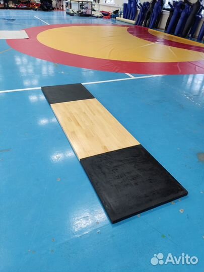 Помост для становой тяги компактный 274Х72Х4см DNN