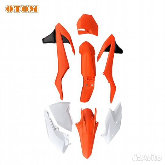 Пластик (полный копл.) KTM (SX125/150 16-18 SX250