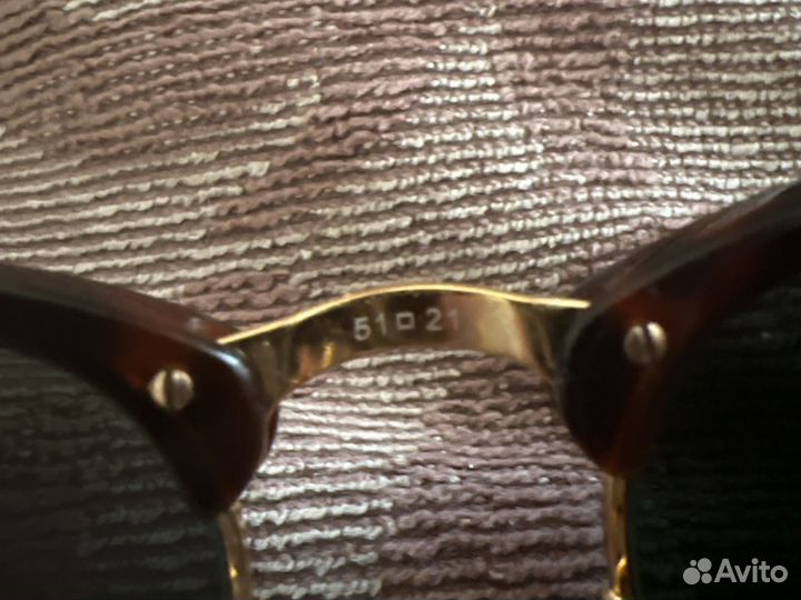 Очки ray ban clubmaster оригинал