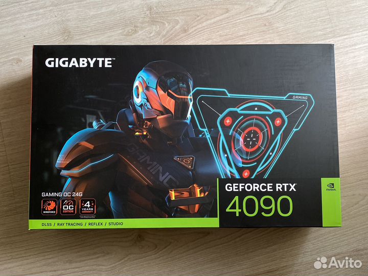 Новая видеокарта Geforce RTX 4090 Gigabyte