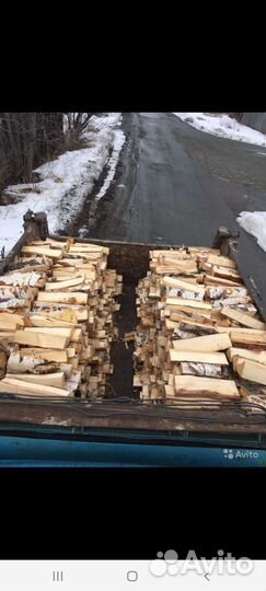 Дрова березовые, осиновые, горбыль пиленный