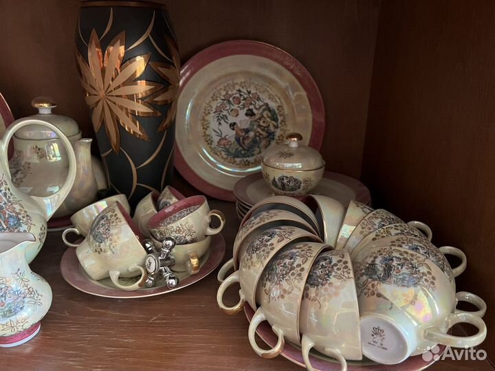 Сервиз ГДР Мадонна Гейши чайный кофейный