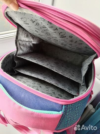 Рюкзак школьный для девочки бу