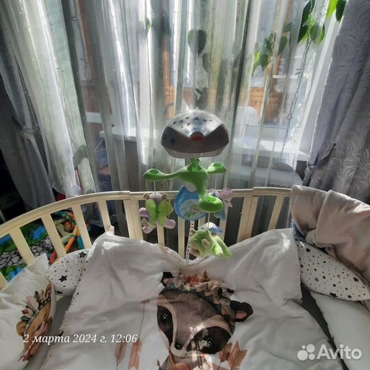 Мобиль на кроватку с проектором