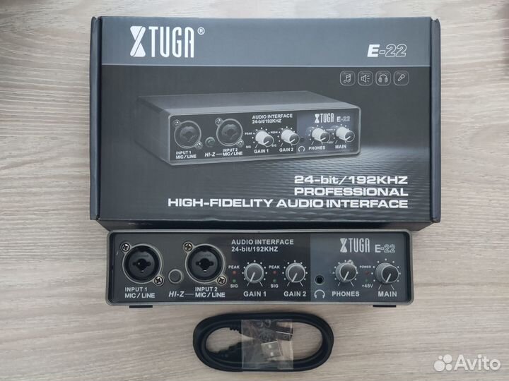 Внешняя звуковая карта Xtuga E22