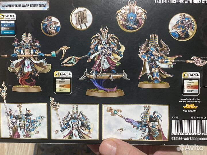 Warhammer 40000 миниатюры Exalted Sorcerers