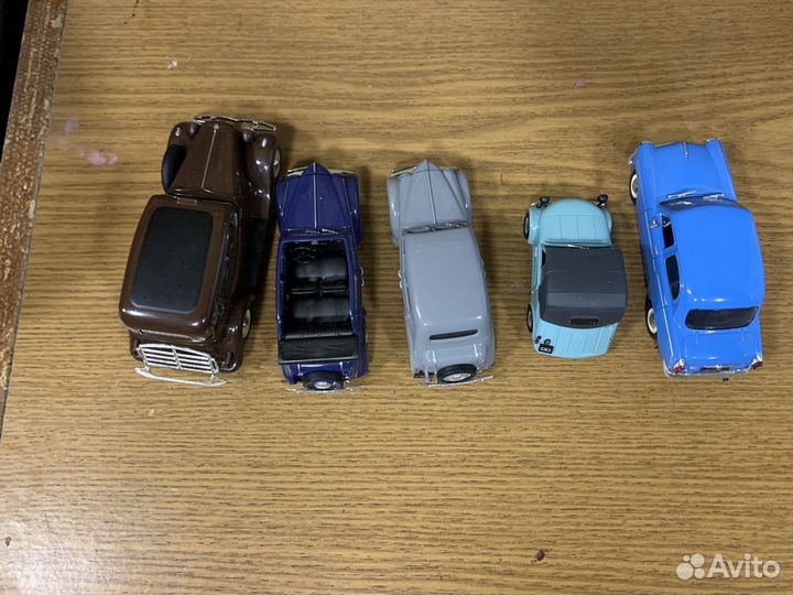 Модели авто 1:43 СССР Деагостини и наш автопром 5ш