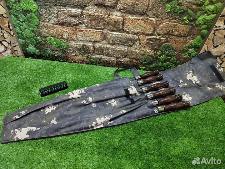 Набор шампуров в чехле