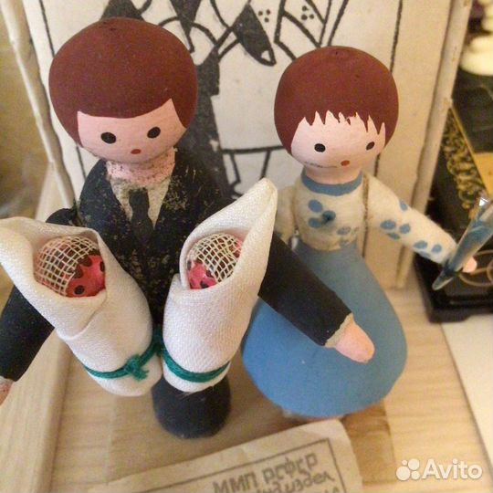 Сувенирные куклы СССР- Близницы