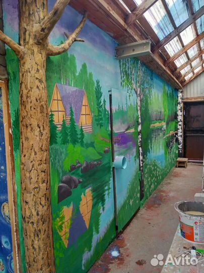 Роспись стен