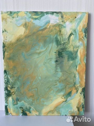 Картина абстракция акрил