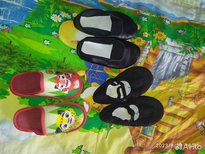 Балетки чешки тапочки