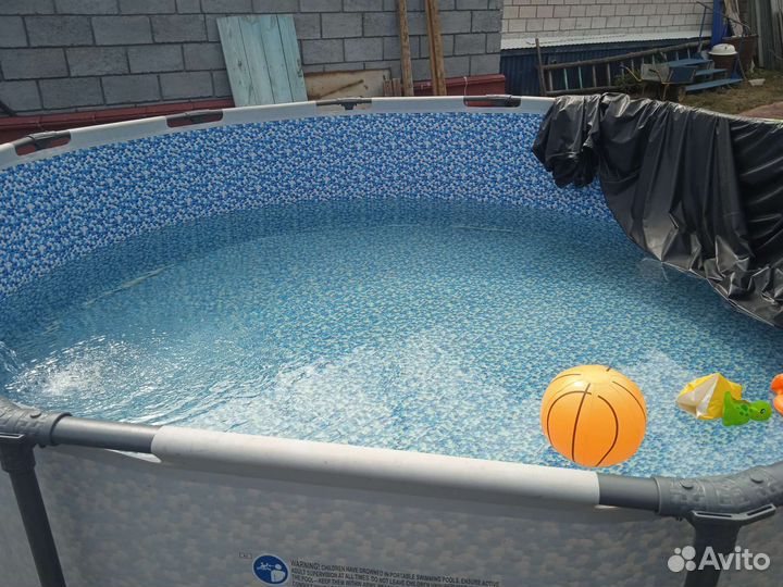 Каркасный бассейн 366 на 122 бу