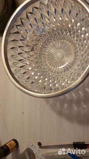 Ваза конфетница богемия