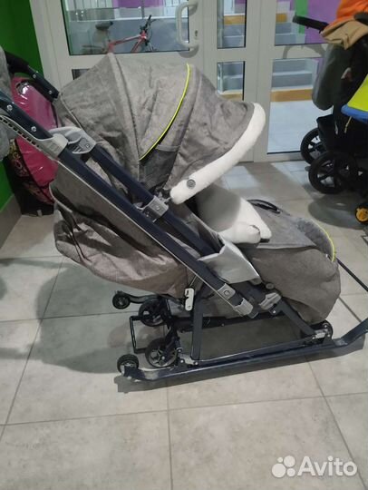 Коляска санки