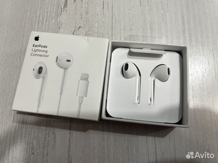 Наушники apple earpods lightning