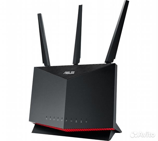 Wi-Fi роутер Asus RT-AX86S, черный