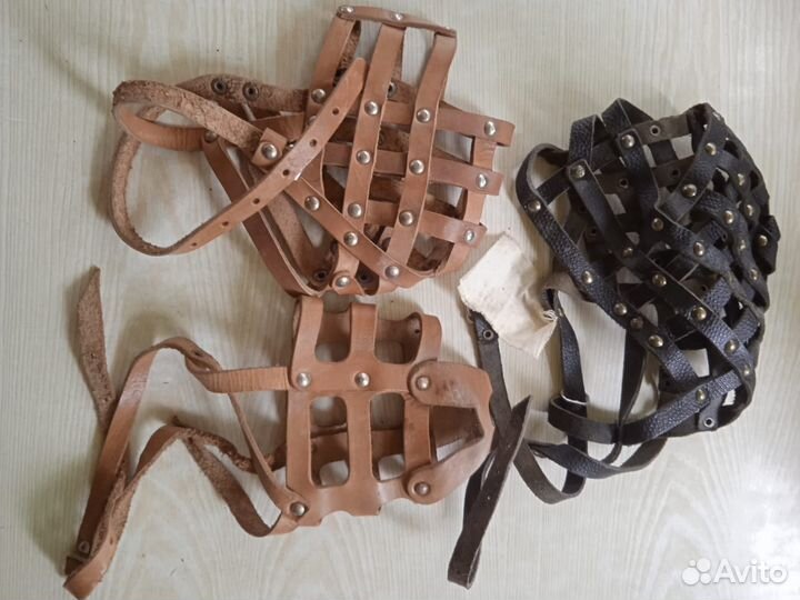 Ошейник для собак, намордники, поводок