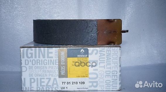 Колодки тормозные барабанные LCV 7701210109 REN