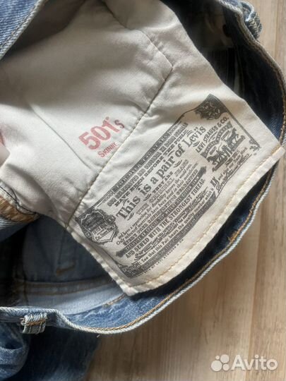 Женские джинсы levis 501