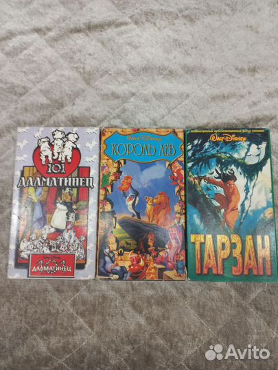 Видеокассеты мультфильмы