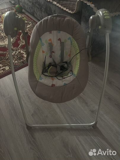 Детская электронная качель