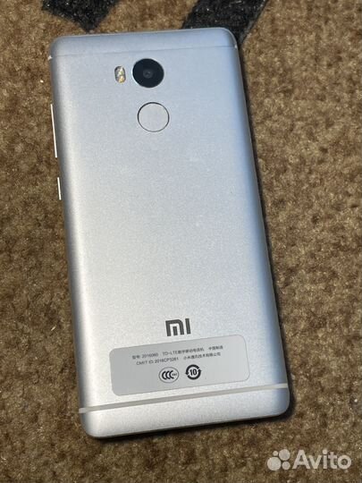 Xiaomi Redmi 4, 3/32 ГБ