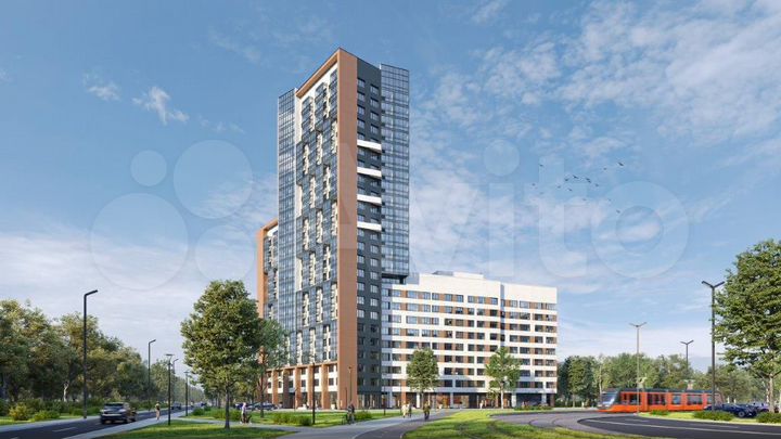 2-к. квартира, 67 м², 2/9 эт.