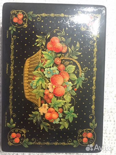 Шкатулка,лаковая миниатюра