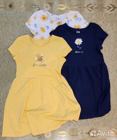 Платья 3 шт C&A 110 см