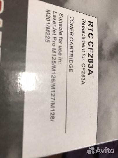 Картридж RTC CF 283A, торг уместег